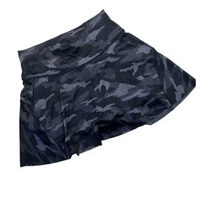 Athleta S/P Ace Tennis Skort Camo Athletic Skort 15.5" Athleisure Sport Preppy